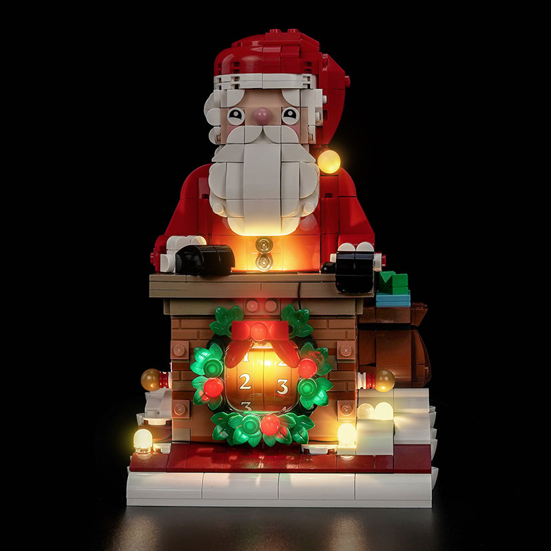 Led Light Kit for LEGO® Santa's Holiday Countdown 40874