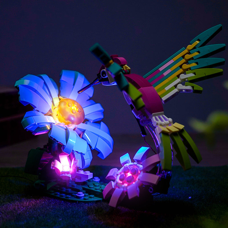 Led Light Kit for LEGO® Wild Animals: Colorful Hummingbird 31384