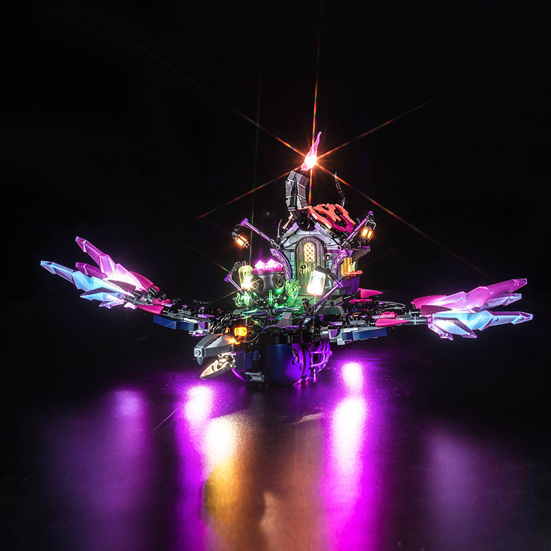 LED Light Kit for LEGO® DREAMZzz™ 71478 The Never Witch's Midnight Raven