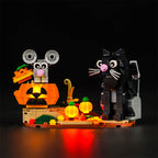 LED Light Kit for LEGO® Seasonal 40570 Halloween Cat & Mouse