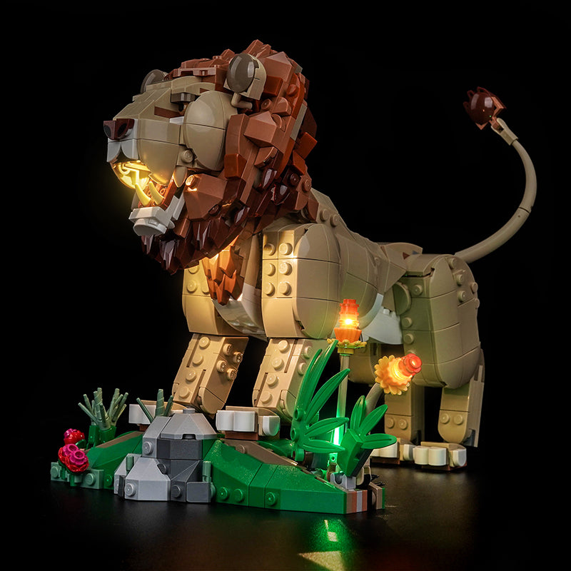 Led Light Kit for LEGO® Wild Animals: Majestic Lion 31386