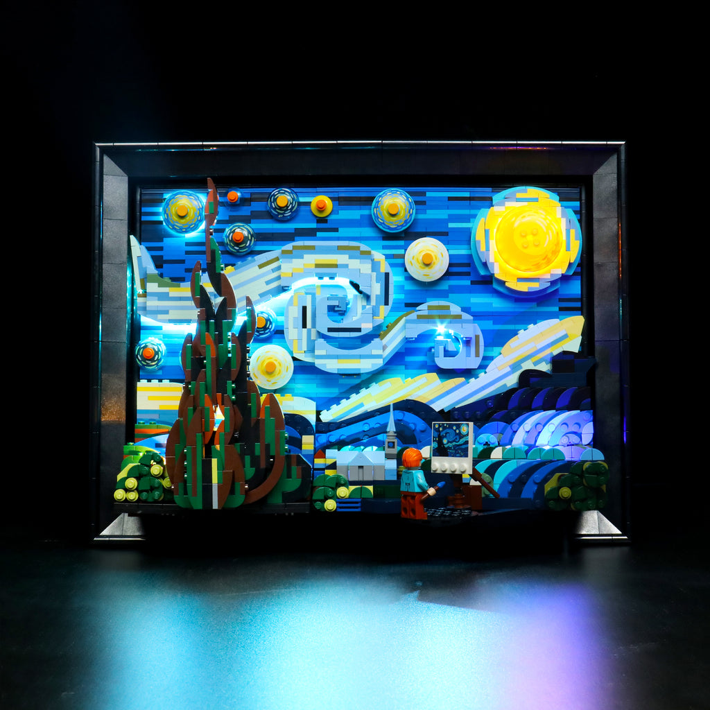 LED Light Kit for LEGO® Ideas Vincent van Gogh – The Starry Night 21333