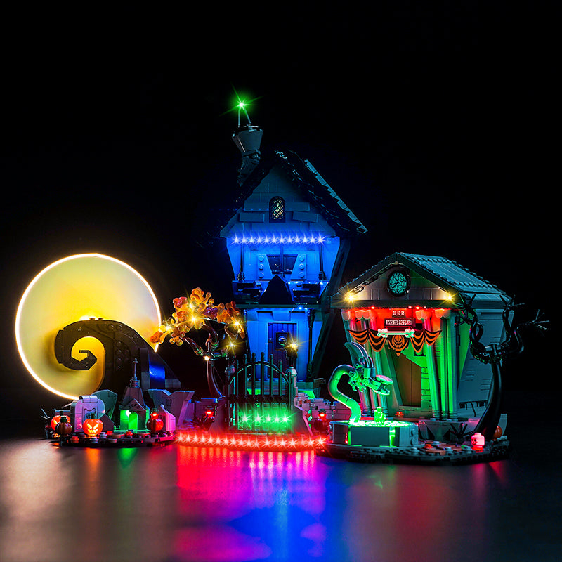 LED Light Kit for LEGO® Ideas Disney Tim Burton’s The Nightmare Before Christmas 21351