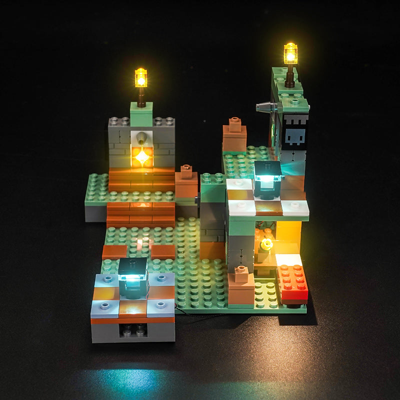 LED Light Kit for LEGO® Minecraft® 21271 The Trial Chamber
