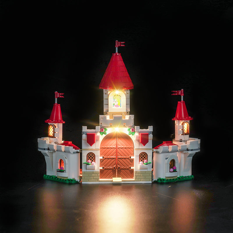LED Light Kit for LEGO® Super Mario™ 71435 Battle with Roy at Peach's Castle