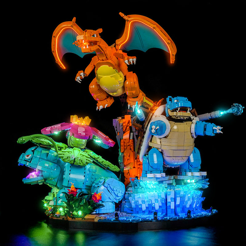 Led Light Kit for LEGO® Venusaur, Charizard and Blastoise 72153