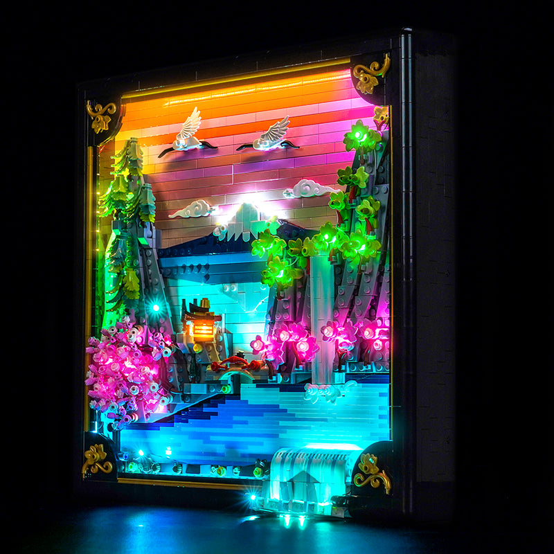 Led Light Kit for LEGO® Japanese Cherry Blossom Landscape 31218