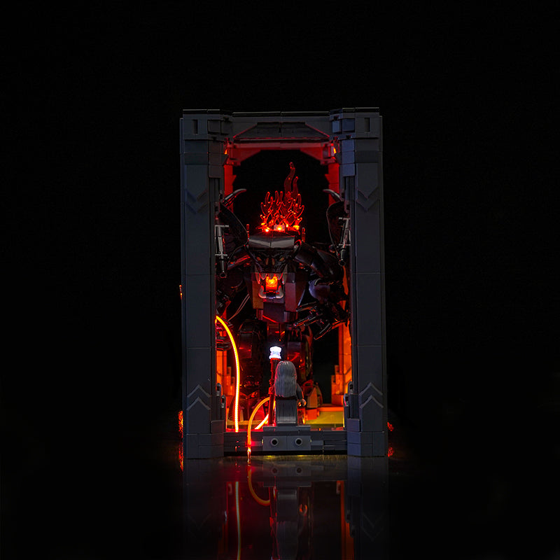 LED Light Kit for LEGO® Icons The Lord of the Rings: Balrog™ Book Nook 10367