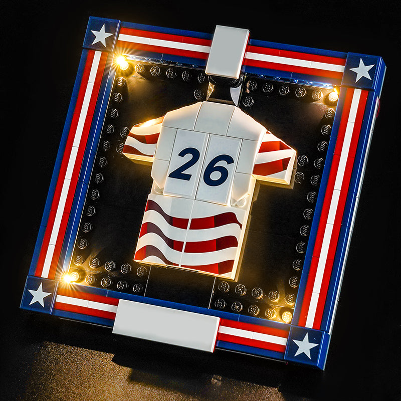 Led Light Kit for LEGO® 2026 U.S. Soccer National Team Jersey 43033