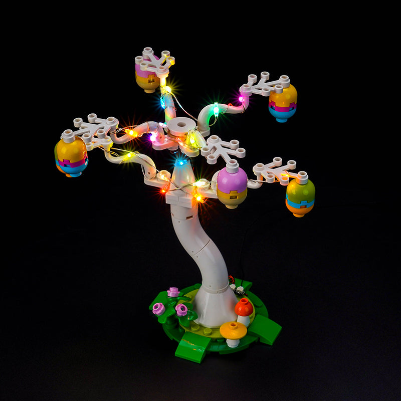LED Light Kit for LEGO® Seasonal Easter Bunny and Chick Egg Hunt 40808