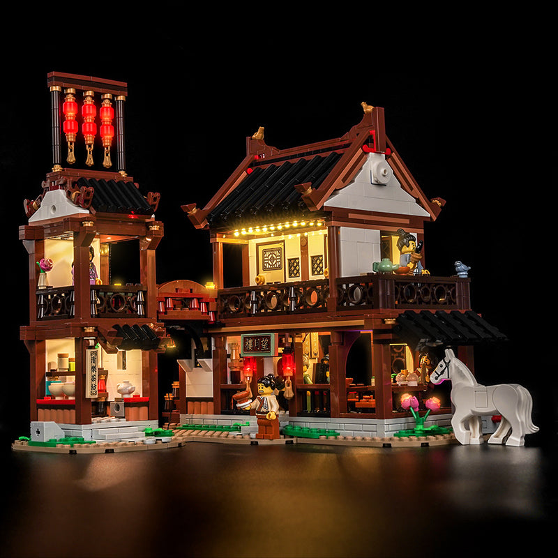 Led Light Kit for LEGO® Ancient Moon-Gazing Inn 80121
