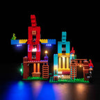 LED Light Kit for LEGO® Minecraft® 21282 The Parrot Houses