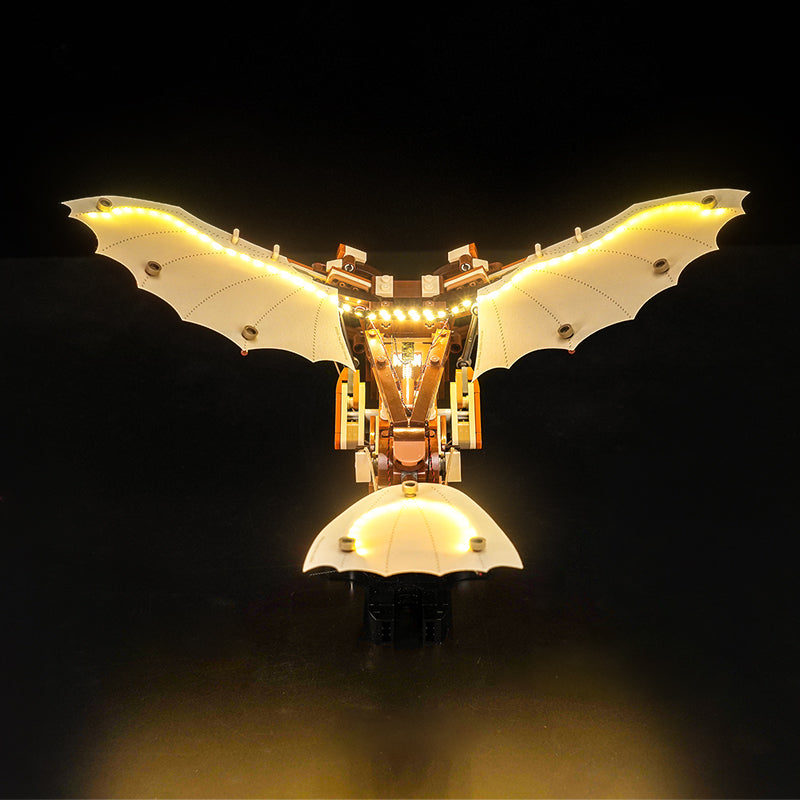LED Light Kit for LEGO® Icons Leonardo da Vinci’s Flying Machine 10363