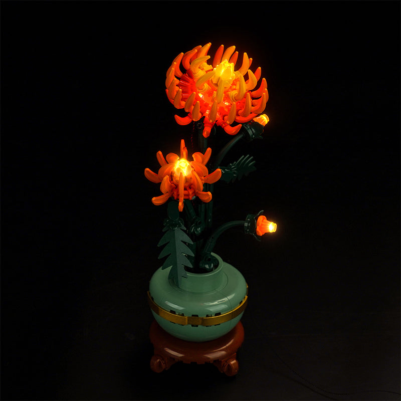 LED Light Kit for LEGO® Botanicals 10368 Chrysanthemum