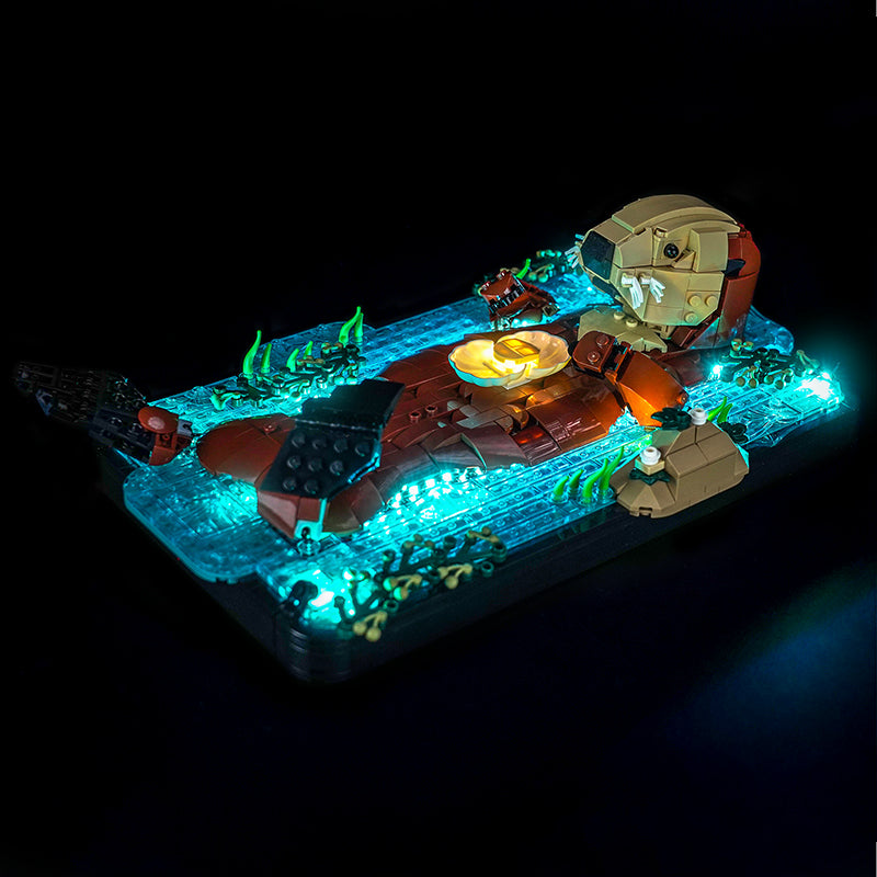 Led Light Kit for LEGO® Floating Sea Otters 21366