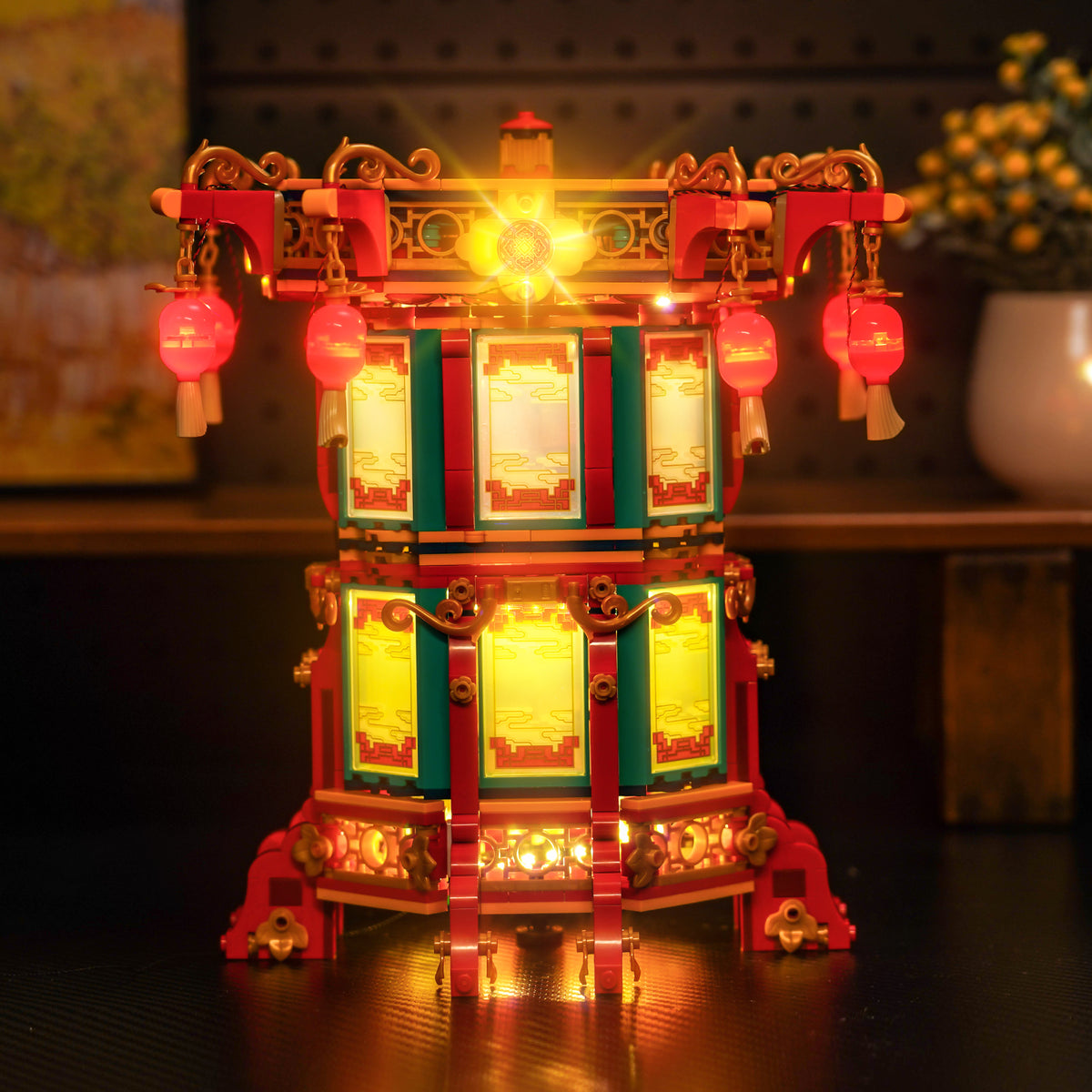 LED Light Kit for LEGO® Spring Festival 80116 Trotting Lantern