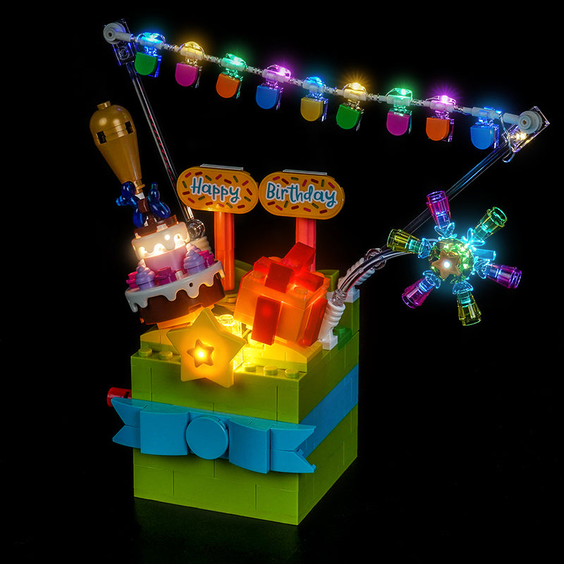 Led Light Kit for LEGO® Gift Box Celebration 40871