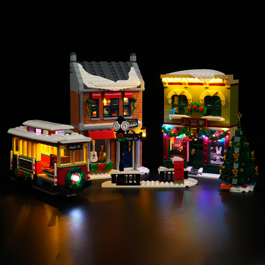LED Light Kit for LEGO® Icons 10308 Holiday Main Street