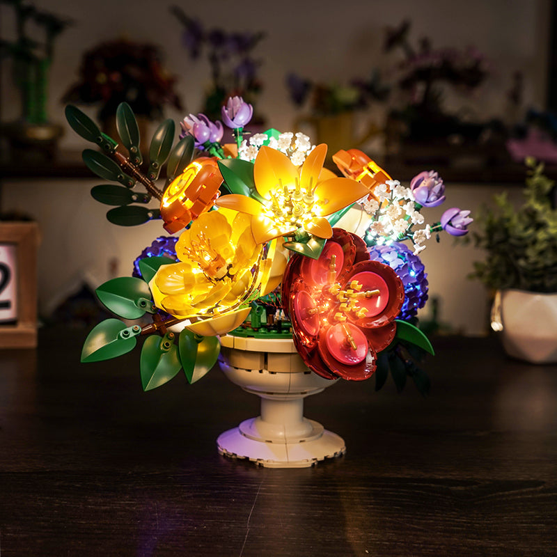 LED Light Kit for LEGO® Botanicals Flower Arrangement 10345