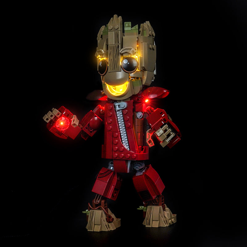Led Light Kit for LEGO® Ravager Jumpsuit Groot 76341
