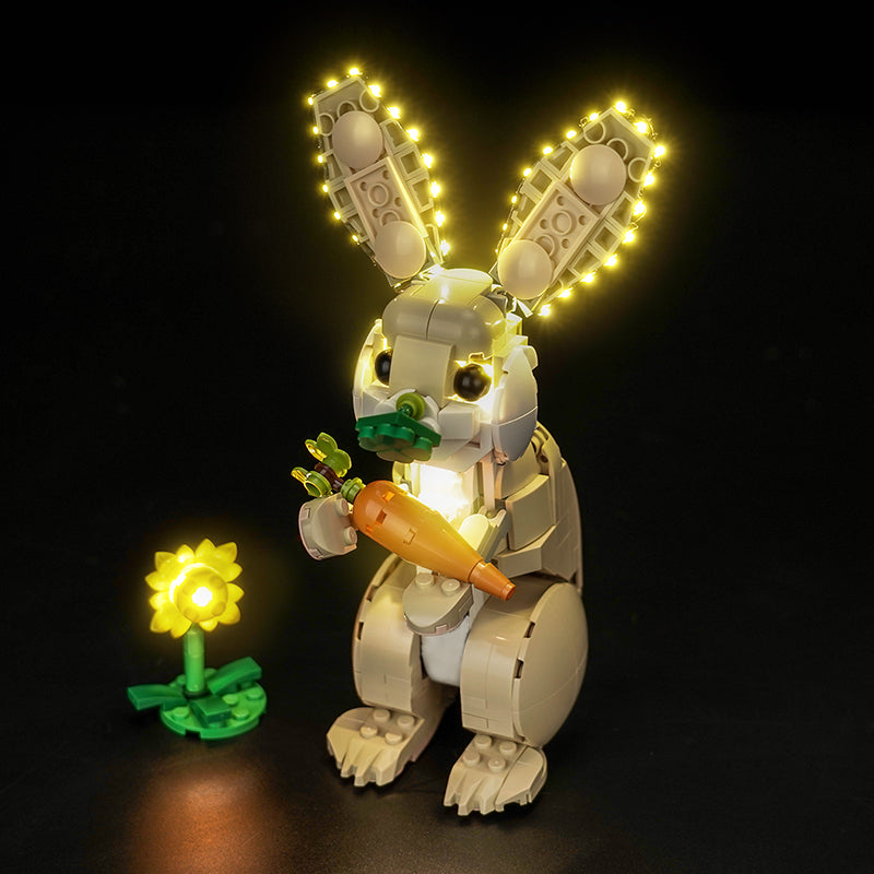 LED Light Kit for LEGO® Creator 3in1 Cute Bunny 31162