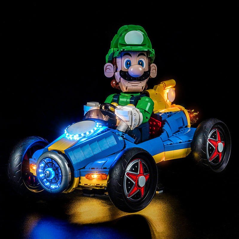 Led Light Kit for LEGO® Mario Kart™ – Luigi & Mach 8 72050