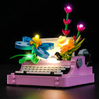 LED Light Kit for LEGO® Creator 3in1 Typewriter with Flowers 31169