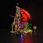 LED Light Kit for LEGO® Ideas 21348 Dungeons & Dragons: Red Dragon's Tale