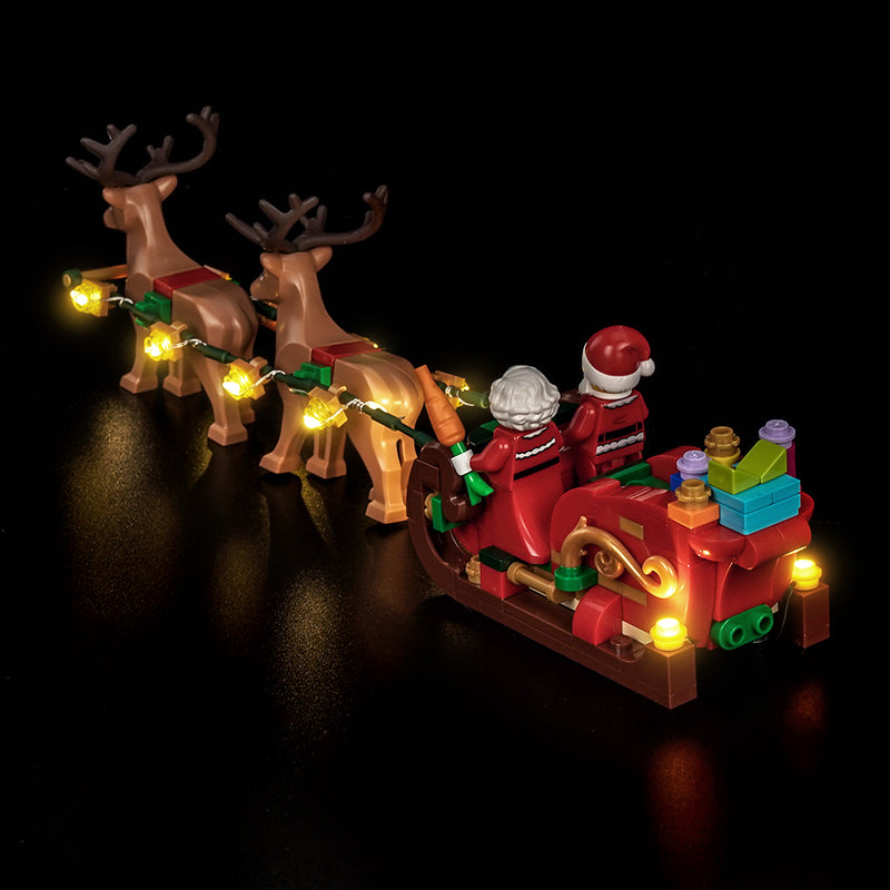 Led Light Kit for LEGO® Santa's Holiday Sleigh Adventure 40866
