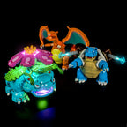 Led Light Kit for LEGO® Venusaur, Charizard and Blastoise 72153