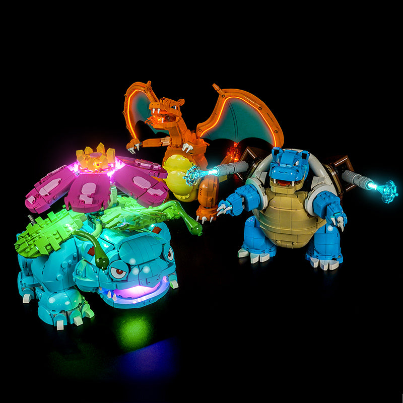 Led Light Kit for LEGO® Venusaur, Charizard and Blastoise 72153