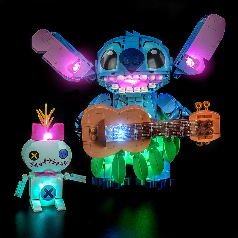 Led Light Kit for LEGO® Disney™ Stitch & Scrump 43296