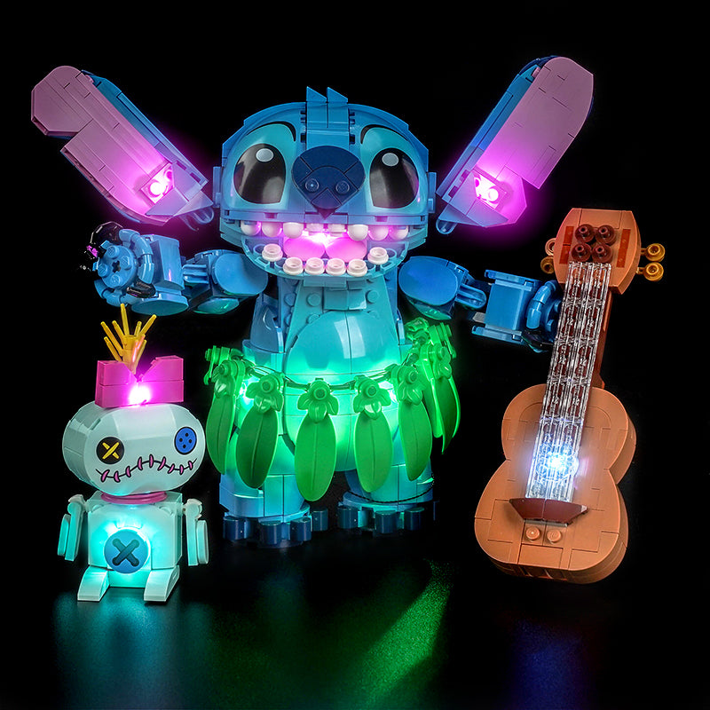 Led Light Kit for LEGO® Disney™ Stitch & Scrump 43296