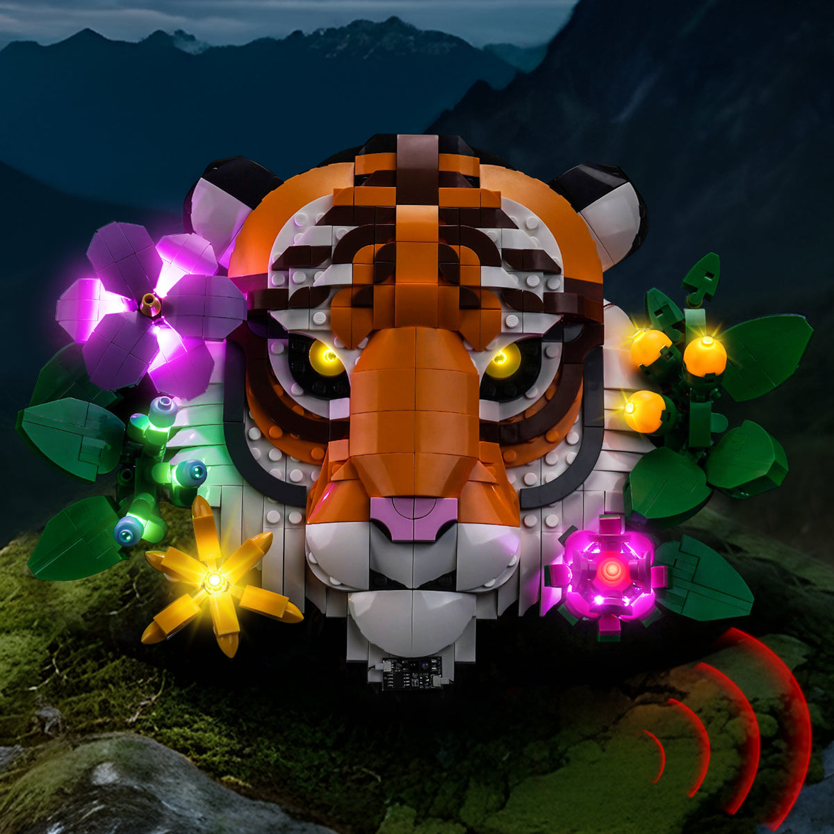 LED Light Kit for LEGO® Art The Fauna Collection – Tiger 31217