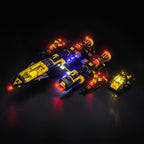 LED Light Kit for LEGO® Icons Blacktron Renegade 10355