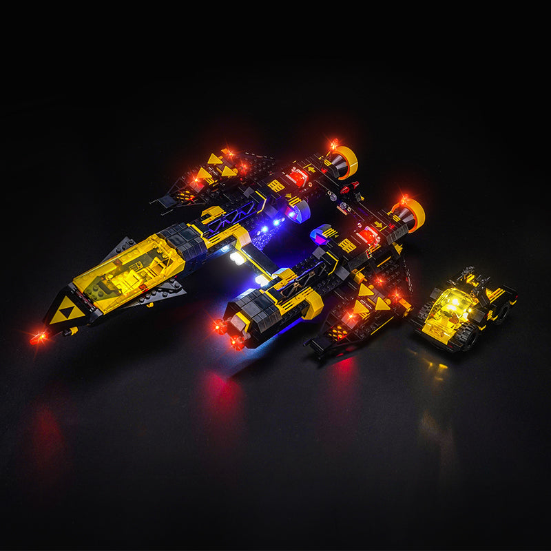 LED Light Kit for LEGO® Icons Blacktron Renegade 10355