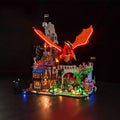 LED Light Kit for LEGO® Ideas 21348 Dungeons & Dragons: Red Dragon's Tale