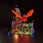 LED Light Kit for LEGO® Ideas 21348 Dungeons & Dragons: Red Dragon's Tale