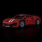 Led Light Kit for LEGO® Ferrari 488 Pista Car 42235