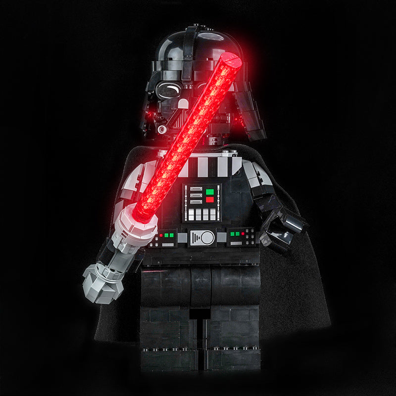 Led Light Kit for LEGO® Up-Scaled Darth Vader™ Minifigure 75461