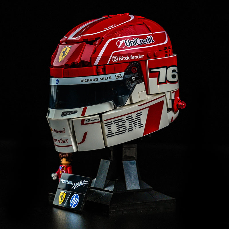 Led Light Kit for LEGO® Scuderia Ferrari HP Charles Leclerc Helmet 43014