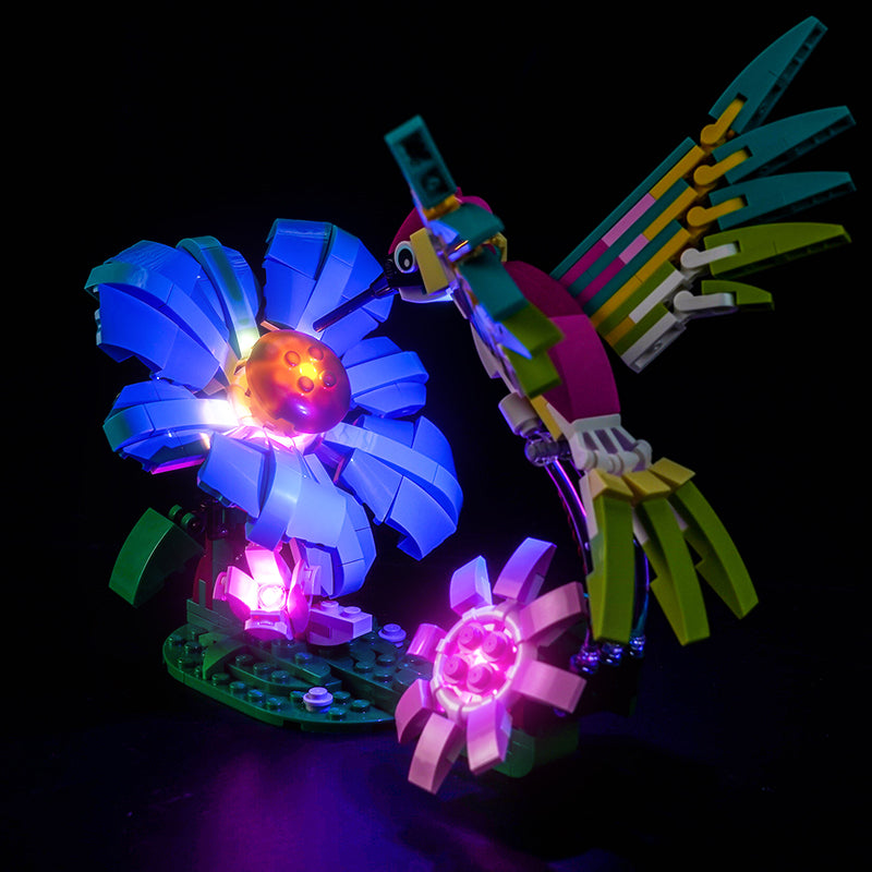 Led Light Kit for LEGO® Wild Animals: Colorful Hummingbird 31384
