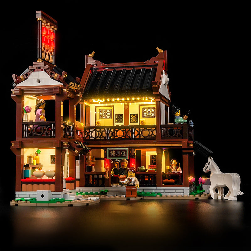 Led Light Kit for LEGO® Ancient Moon-Gazing Inn 80121