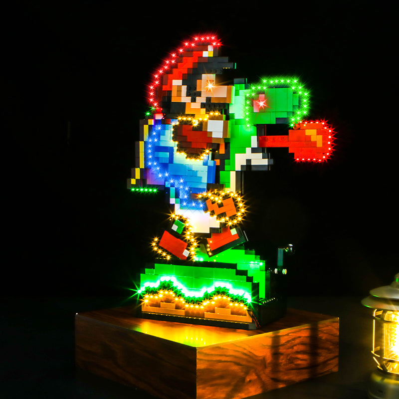 LED Light Kit for LEGO® Super Mario™ 71438 Super Mario World™: Mario & Yoshi