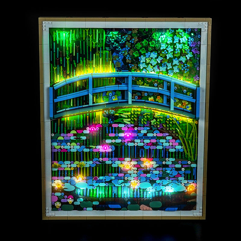 Led Light Kit for LEGO® Claude Monet – Bridge over a Pond of Water Lilies 31220