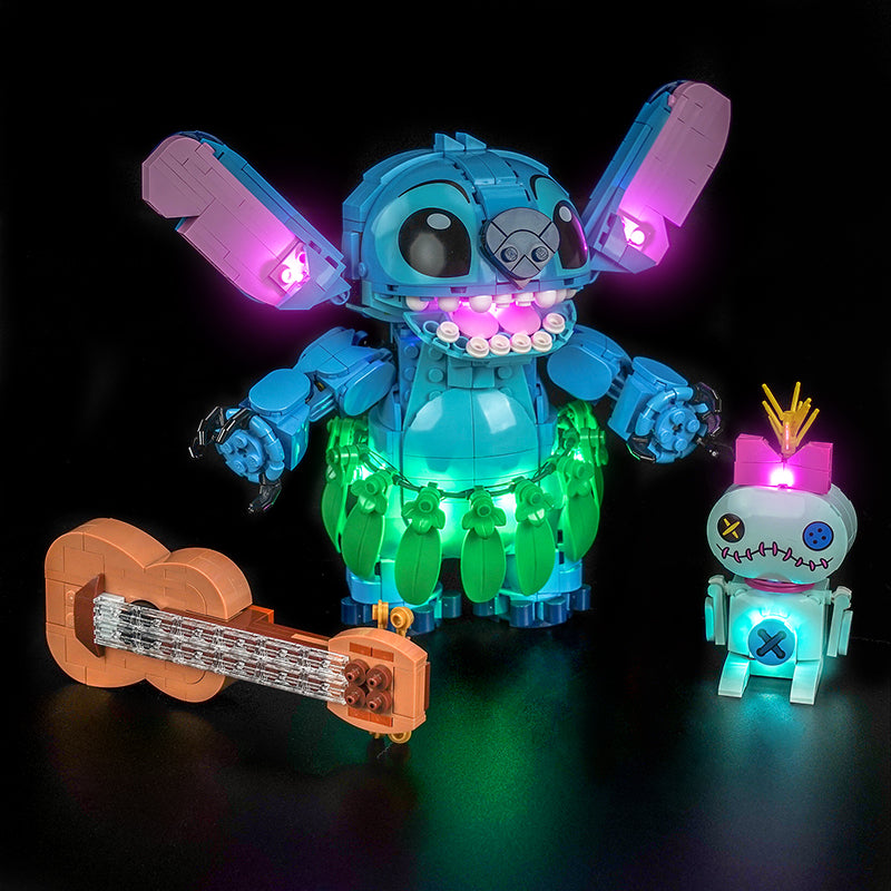 Led Light Kit for LEGO® Disney™ Stitch & Scrump 43296