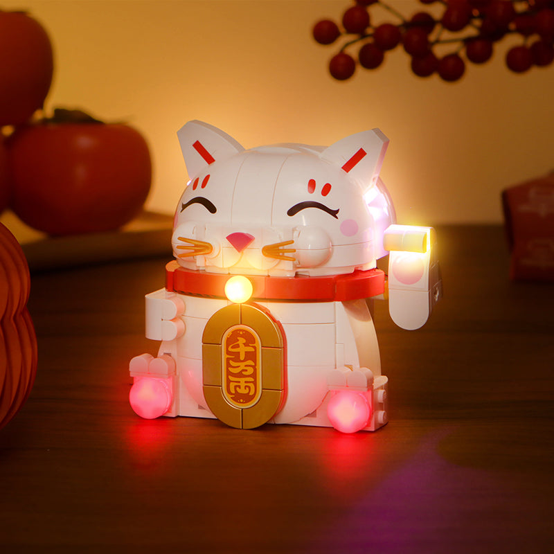 LED Light Kit for LEGO® Seasonal 40813 Lucky Cat