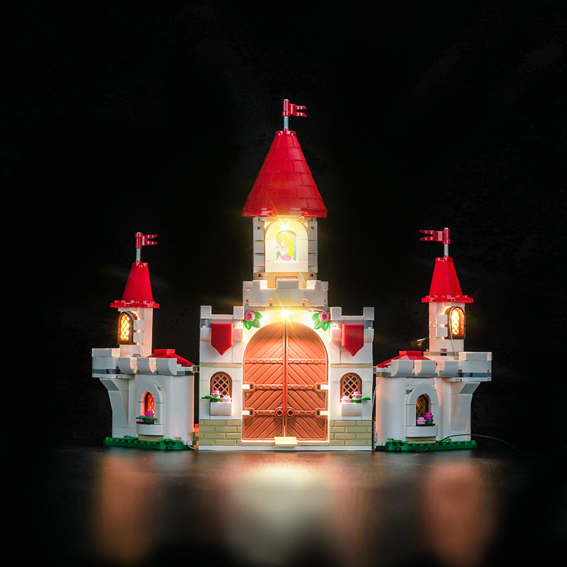 LED Light Kit for LEGO® Super Mario™ 71435 Battle with Roy at Peach's Castle