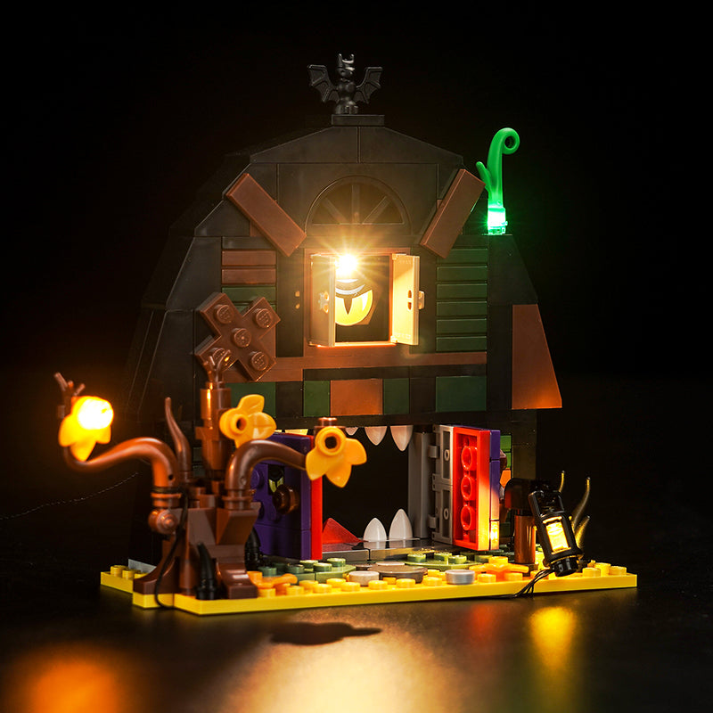 LED Light Kit for LEGO® Seasonal 40721 Halloween Barn
