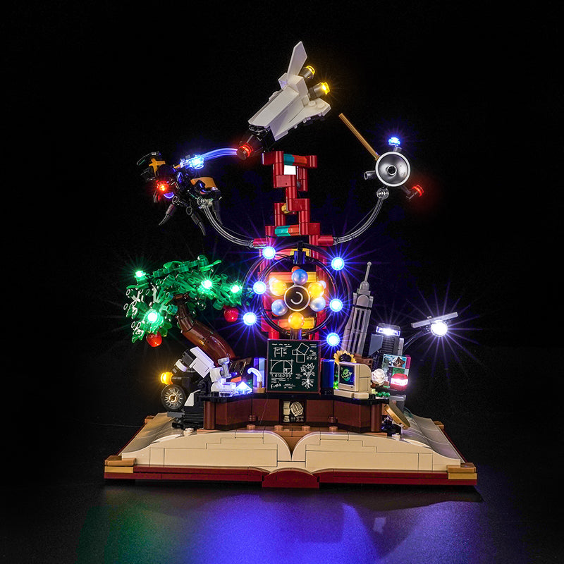 LED Light Kit for LEGO® Ideas 21355 The Evolution of STEM